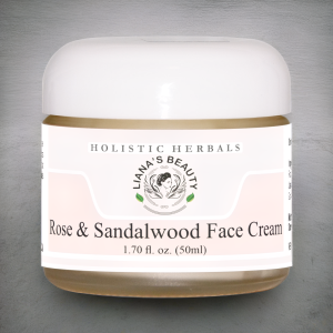 Rose and sandalwood face cream